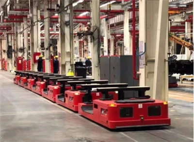 Lieljaudas traversa tipa RGV Shuttle